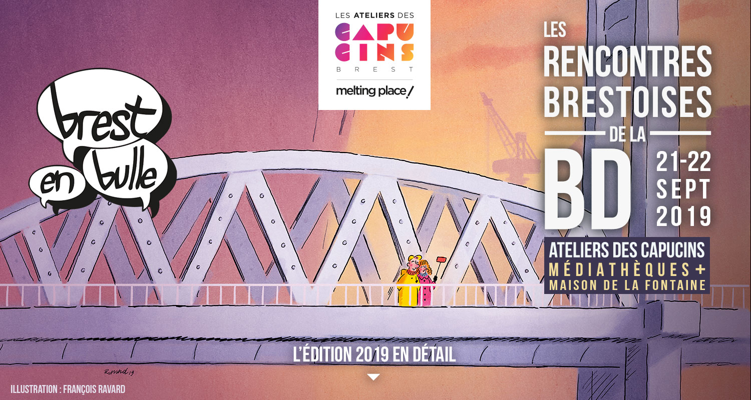 Les rencontres Brestoises de la BD 2019 Les rencontres Brestoises de la BD 2019